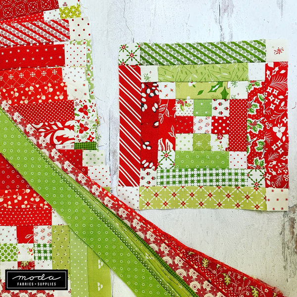 CT Holiday Stitch-a-Long Pieced Block 1