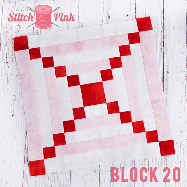 Stitch Pink Block 20 Blow Me A Kiss