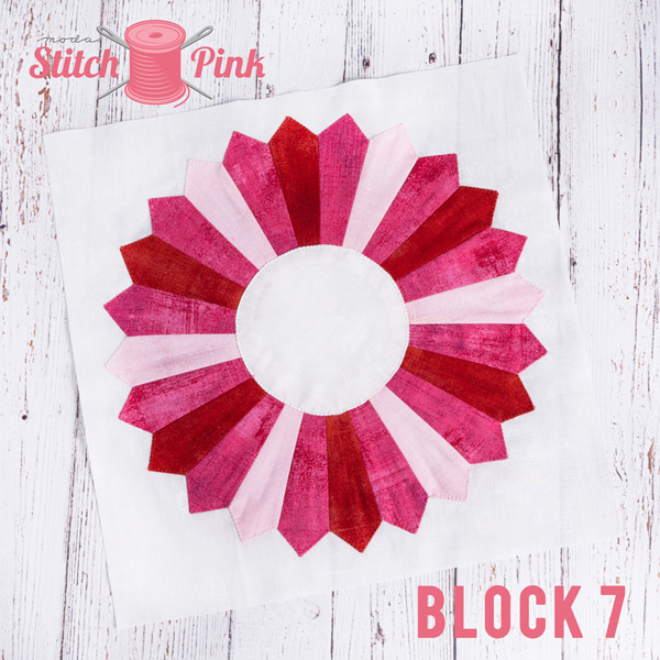 Stitch Pink Block 7 Jersey Girl