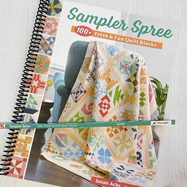 CT Susan Ache Sampler Spree Spiral Bound