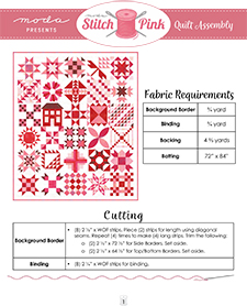 Stitch Pink | modafabrics.com