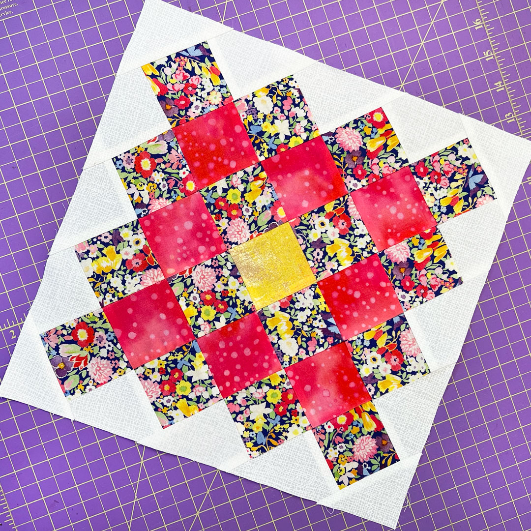 Granny Square block by Alison Dale