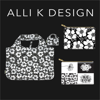 Zipper Bags, Pocket Shopper by Alli K