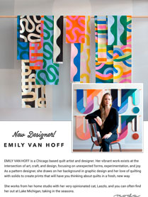 New Designer Emily Van Hoff