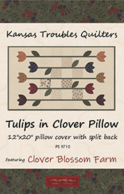 KT Tulips in Clover Pattern
