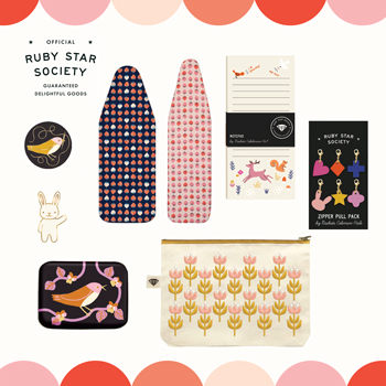 Zipper Pulls, Notepad, etc. by Ruby Star Society