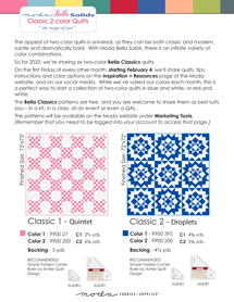 Bella 2-Color Quilts