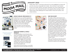 January 2022 Moda Mail Packet