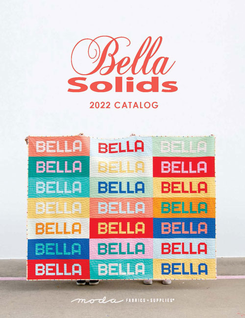 Bella Solids 2022 Catalog Cover